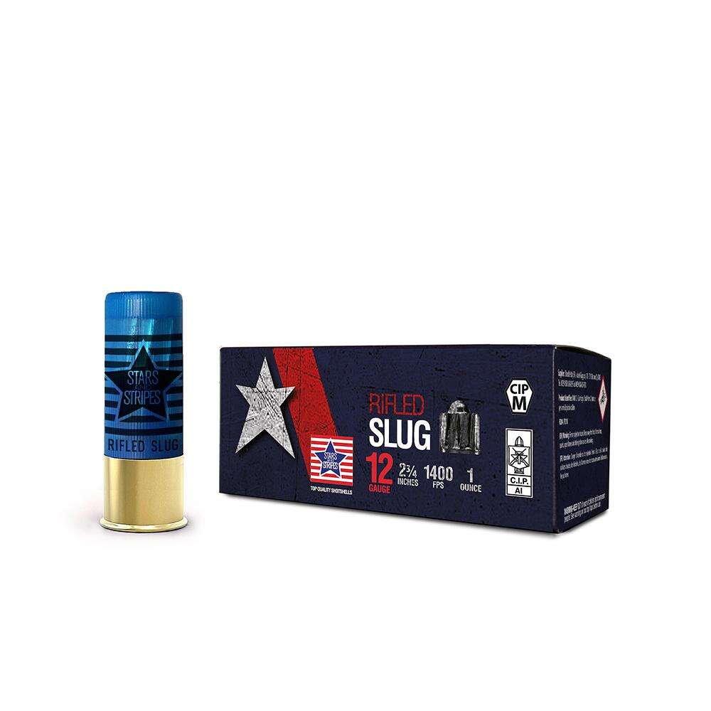 Ammunition TRZ Trading Inc. Ready Series 12Gauge2.75" 12ga 2 3/4 1oz. Slug 1400 FPS 10 RD